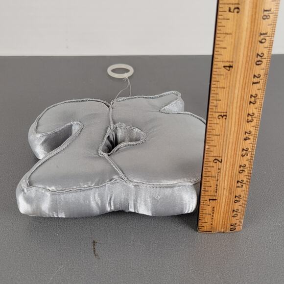 Amscan Silver 25th Anniversary Plush Hanging Decoration Party Decor Birthday - Picture 6 of 7
